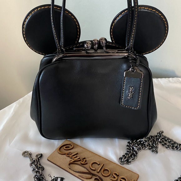 Coach Minnie Mouse ears Crosssbody Bag - Picture 5 of 11